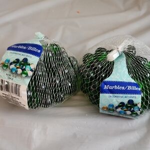 Decorative Green Marbles